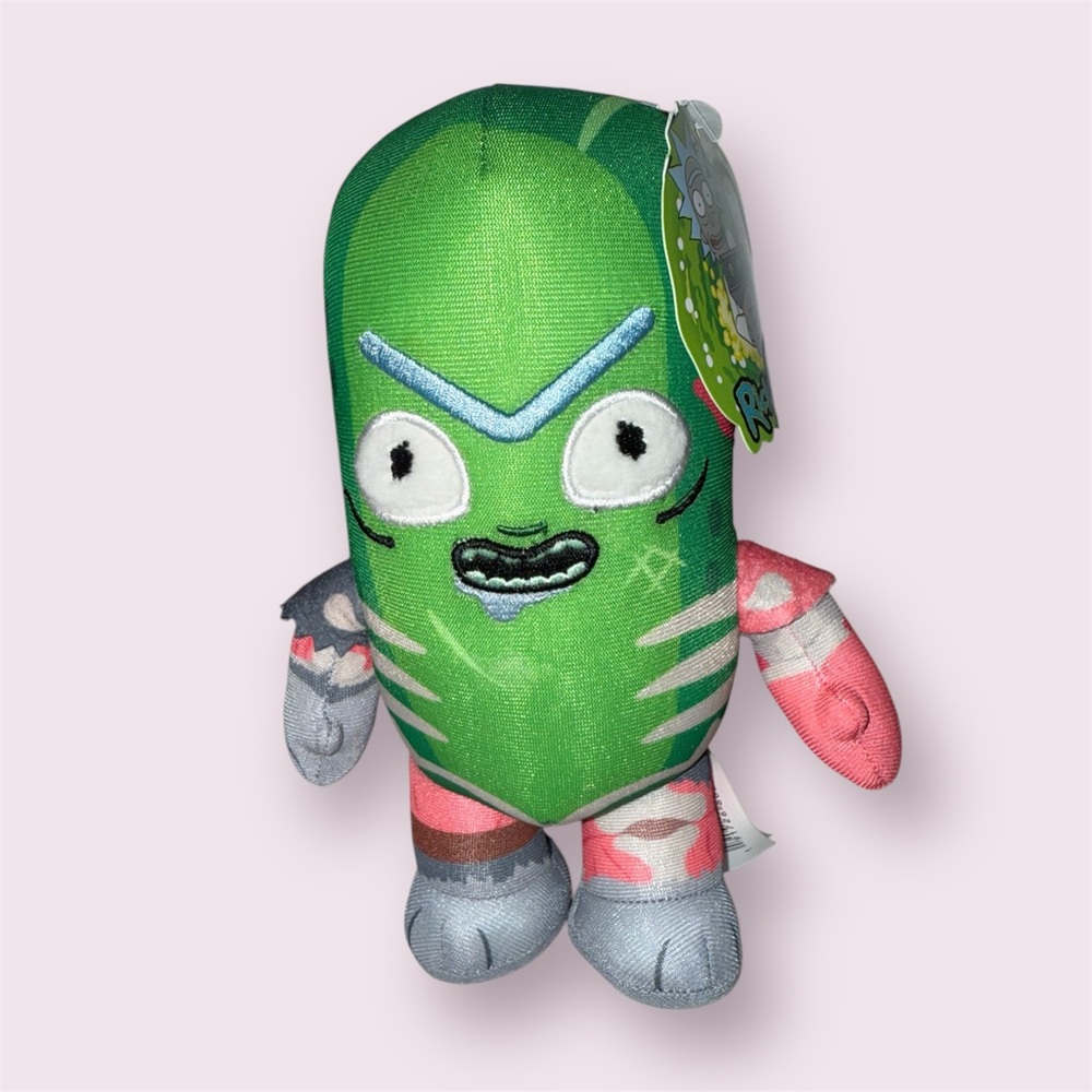Warner Bros. Discovery 8 inch Pickle Rick Plush